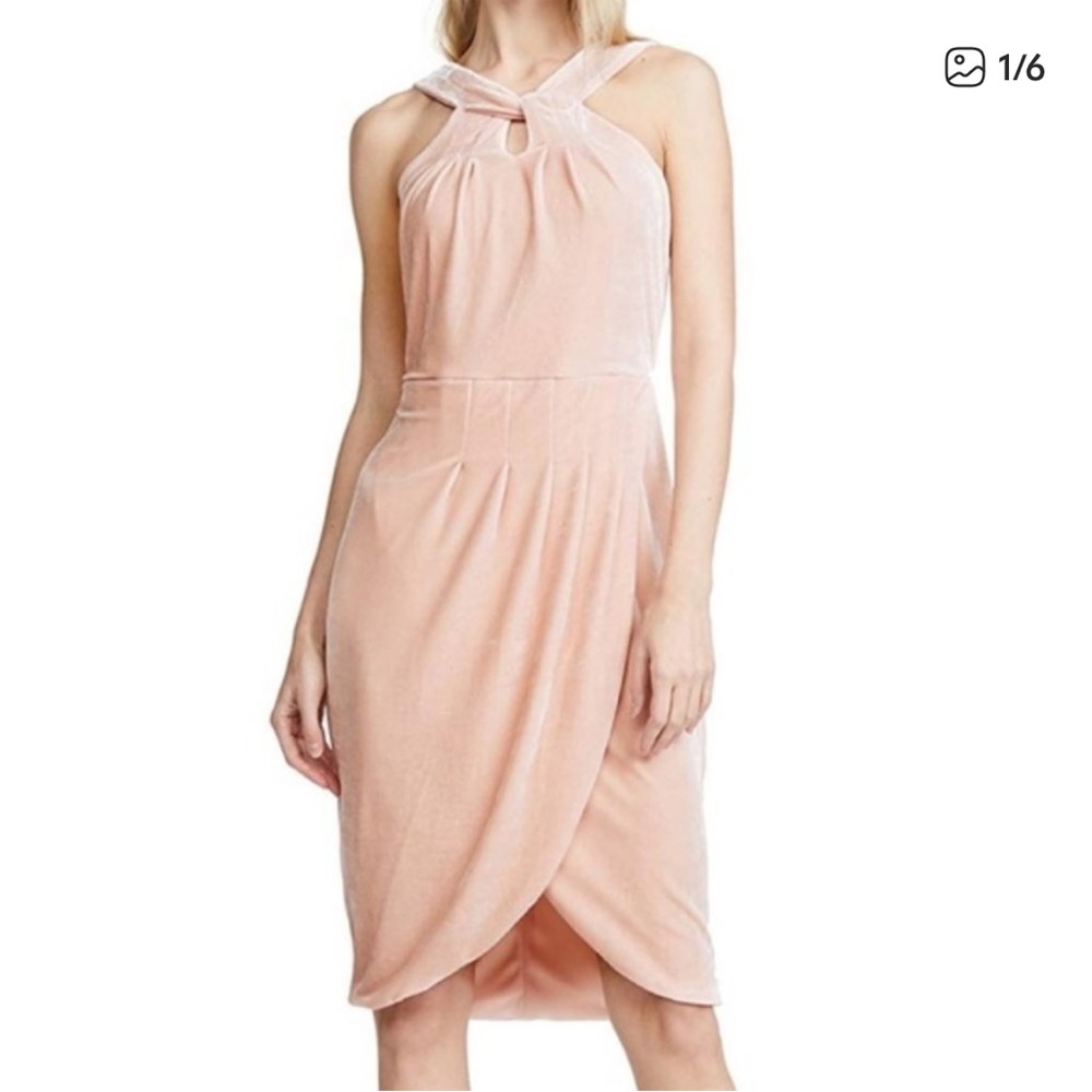 cupcakes & cashmere Blush Midi Dress